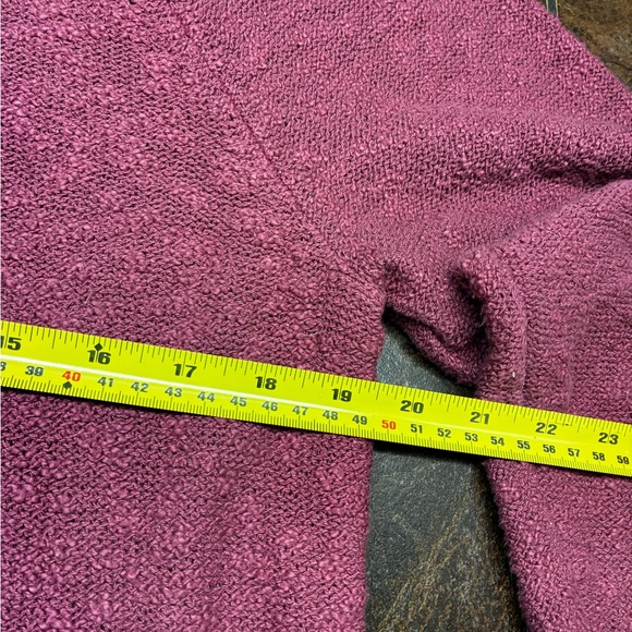 L.L. Bean Roll Neck Women's Rose Crew Neck Sweater - Picture 6 of 7